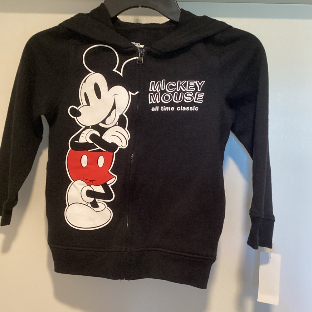 Mickey Mouse Kids 4 Piece Lounge Set - Black/Gray/Red Unisex - Picture 8 of 11